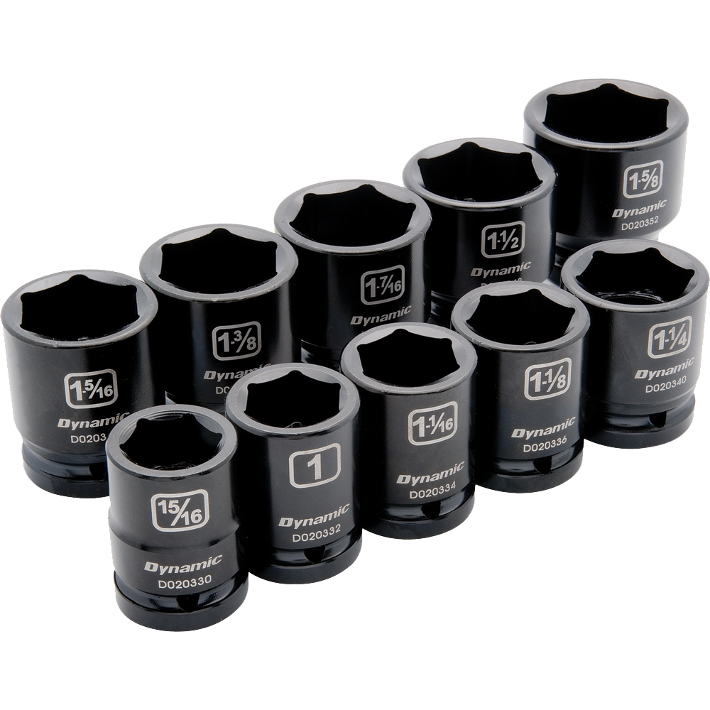 3/4" Drive Impact Socket Sets