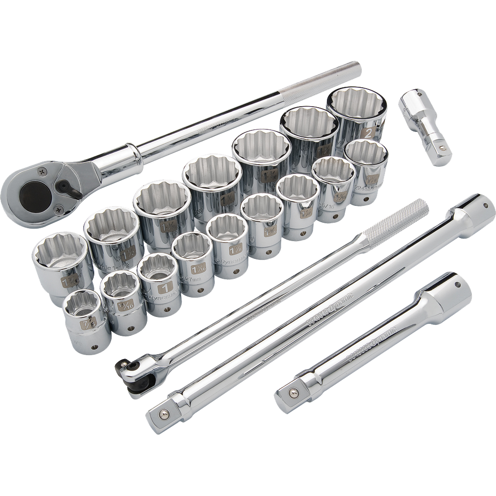 3/4" Drive Chrome Socket Sets